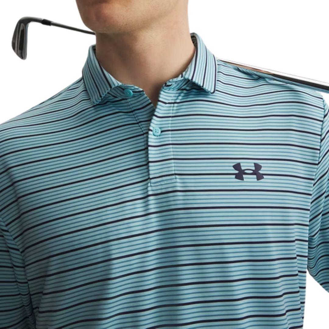 Under Armour Men's UA Matchplay Stripe Polo